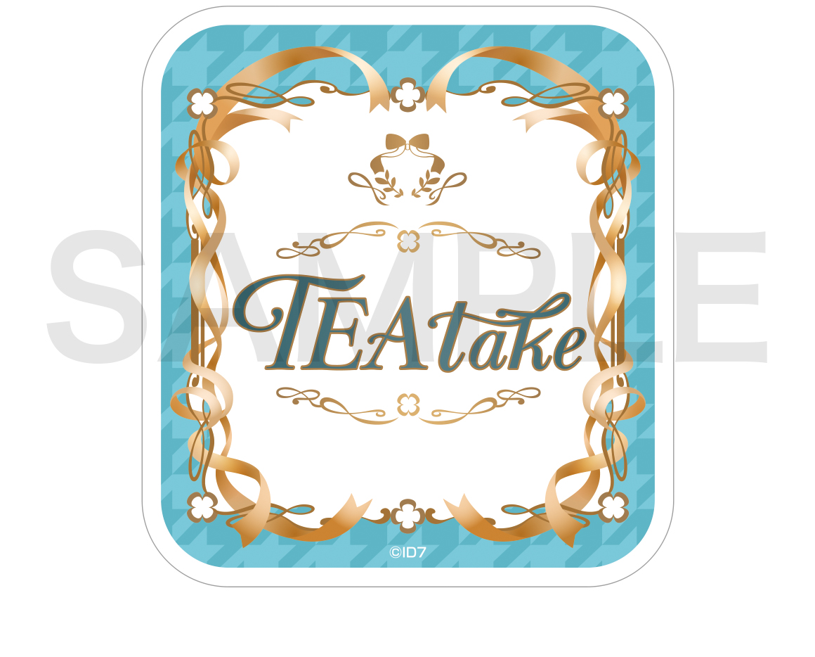 ダイカットステッカーセット TEA takeロゴ